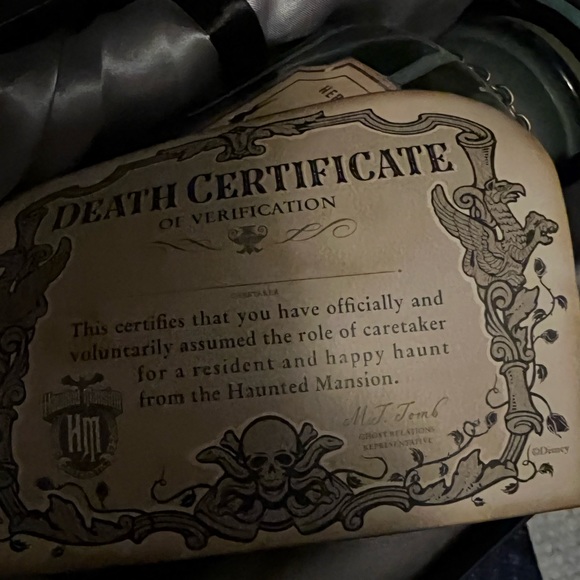 Disney Other Disney The Haunted Mansion Spirit Jar The Hatbox Ghost